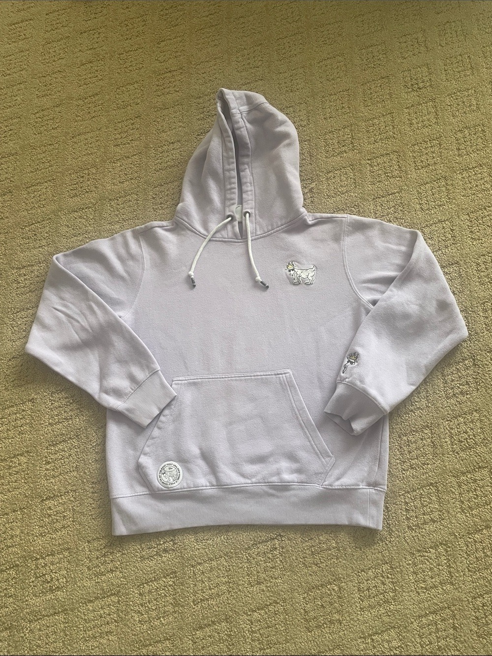 GOAT Lax Hoodie with Embroidered Goat Logo - Picture 2 of 6